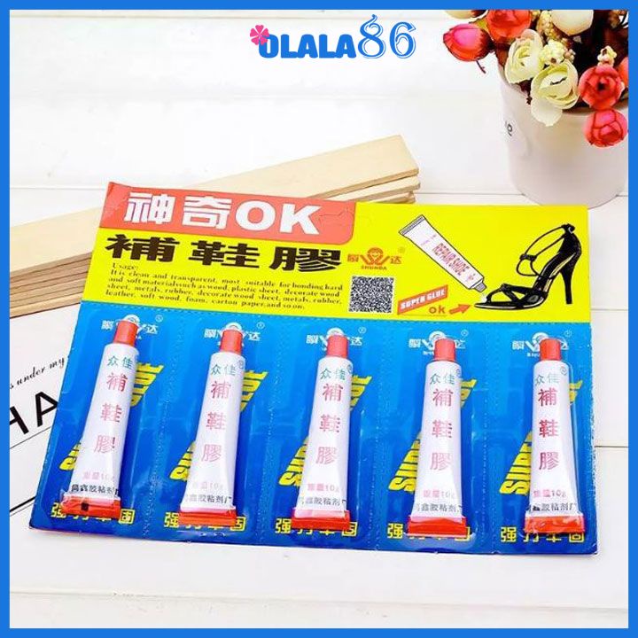 Keo dán cho giày thể thao, giày da, dép trong suốt siêu dính, bền chặt  olala86