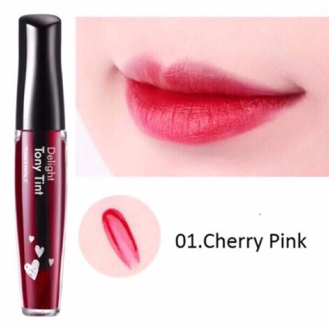 (Hàng Mới Về) Son Tint 5y68 Tony Moly Delight Phong Cách Hàn Quốc 8qu3