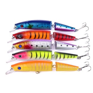 mồi lure - mồi giả câu cá - 2 khúc loại lớn