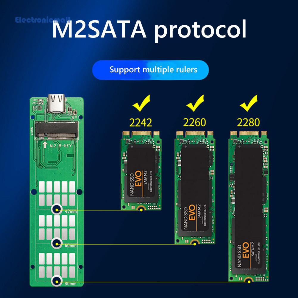Hộp Đựng Ổ Cứng Di Động Maiwo M.2 Ssd Usb Type C Bằng Nhôm | BigBuy360 - bigbuy360.vn