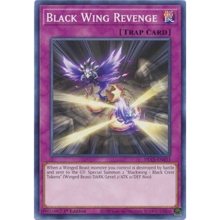 Thẻ bài Yugioh - TCG - Black Wing Revenge / DLCS-EN033'