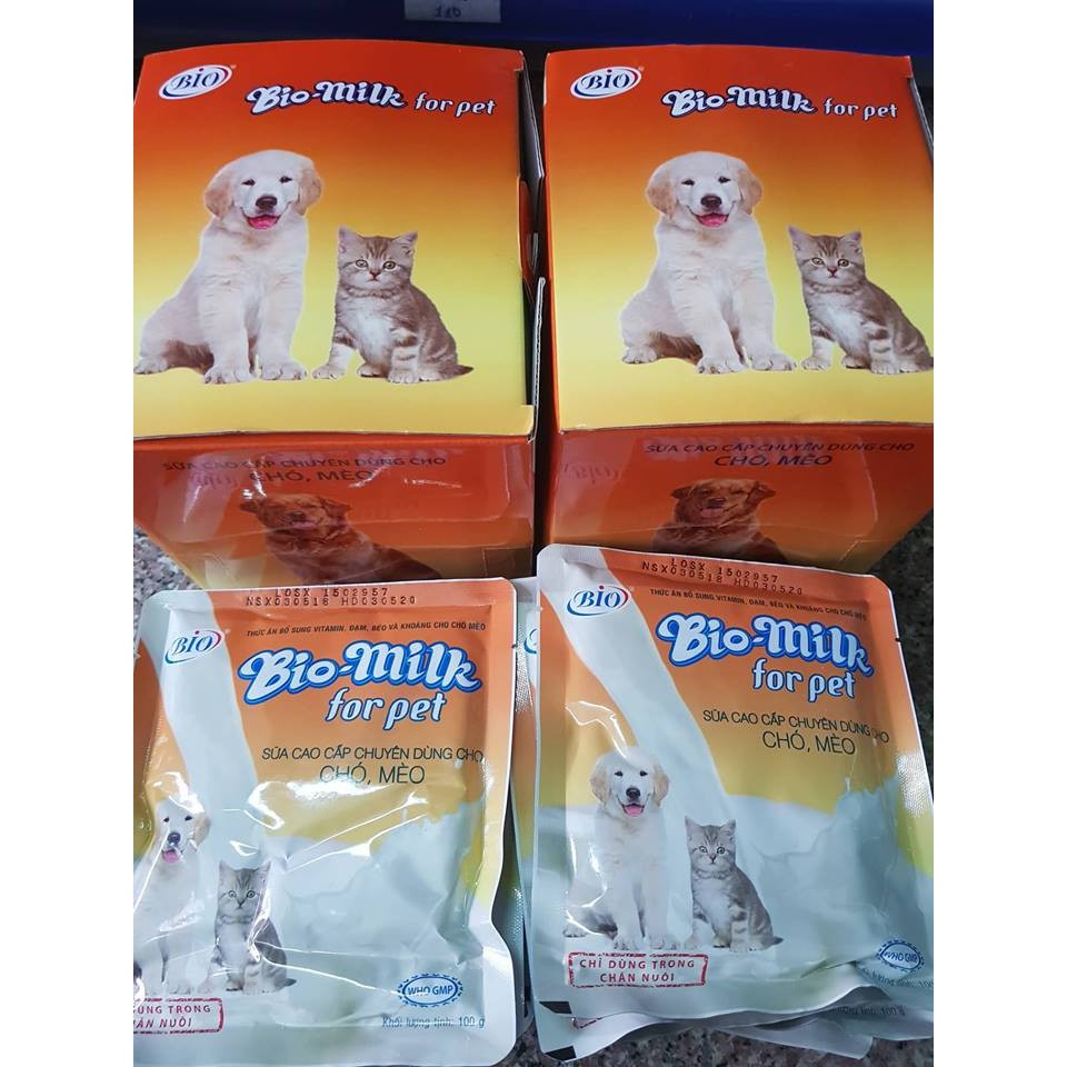 [COMBO 2] Bio Milk 100gr - Sữa Non Cho Chó Mèo Con