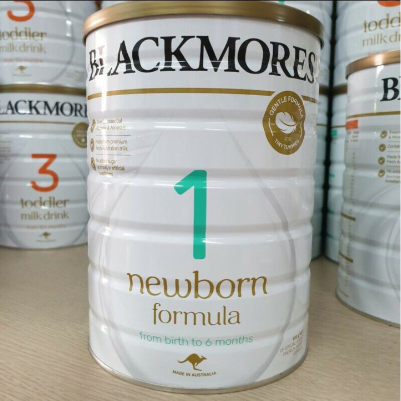 Sữa BLACKMORES Úc số 1, 2, 3 900g date t12/2022