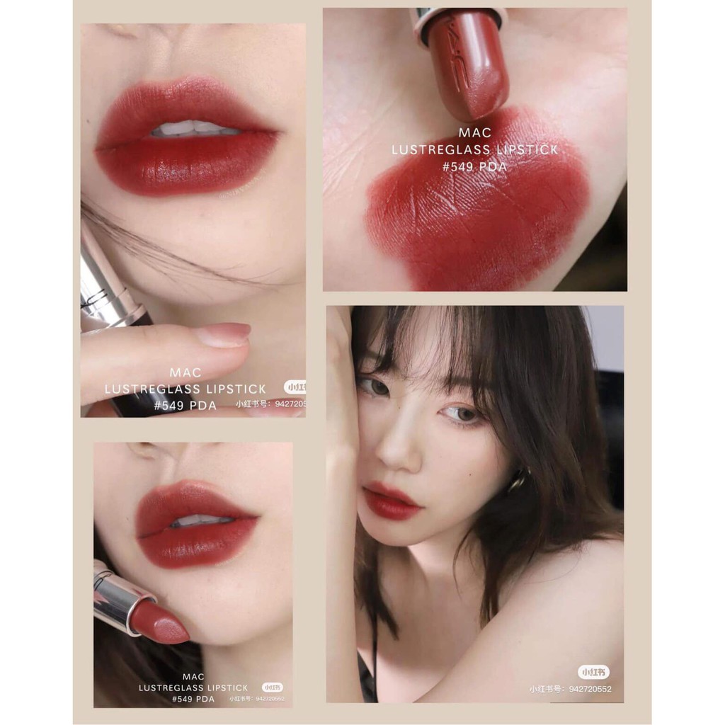 Son M.A.C Lustre bản mới 2021 màu 549 PDA