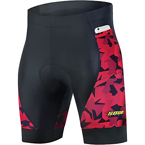 Quần Short Đạp Xe Có 2 Túi Đệm 20D Thoải Mái