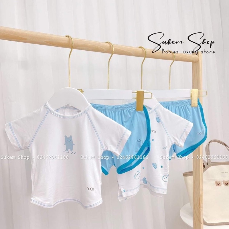 [Nous/ Chính Hãng] Bộ quần áo chất Petti mềm mát cho bé yêu