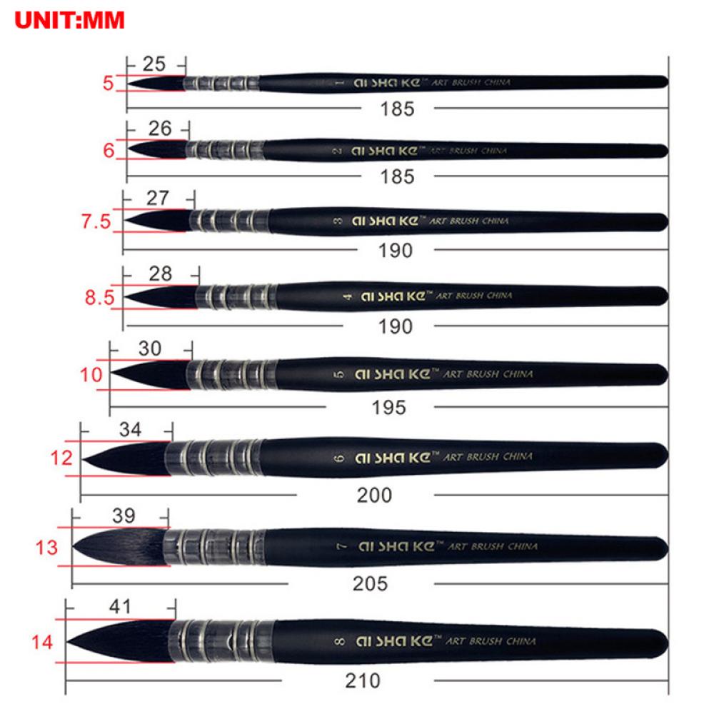 Cọ Vẽ Tranh Sơn Dầu Chuyên Nghiệp L1M8