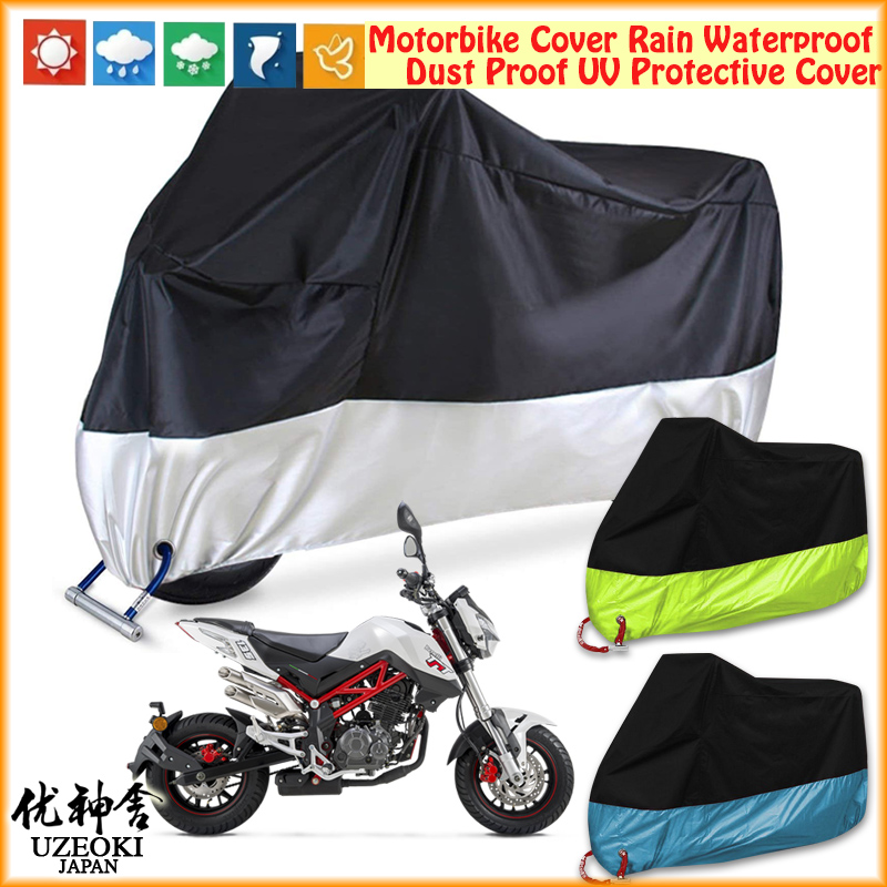 UZEOKI  BENELLI TNT 135i  Motorcyle Cover Motorbike Cover Nắp đậy xe máy Nắp đậy xe máy Nắp che xe máy Xe máy chống thấm nước che mưa che moto Selimut Động cơ Mưa Chống thấm Bụi Bụi UV Vỏ bảo vệ động cơ Sarung Motor Sarung Motor