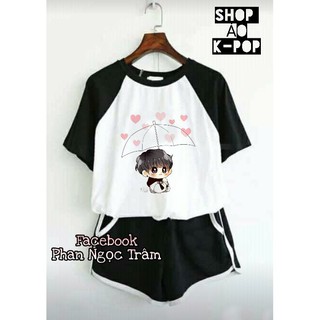[FREE SHIP 99k] Bộ quần áo BTS Jungkook in chibi