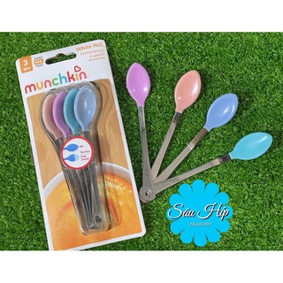 THÌA BÁO NÓNG MUNCHKIN CHO BÉ ĂN DẶM