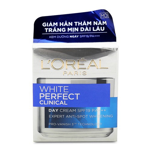 Kem dưỡng da trắng mịn giảm thâm nám Loreal White Perfect Clinical 50ml