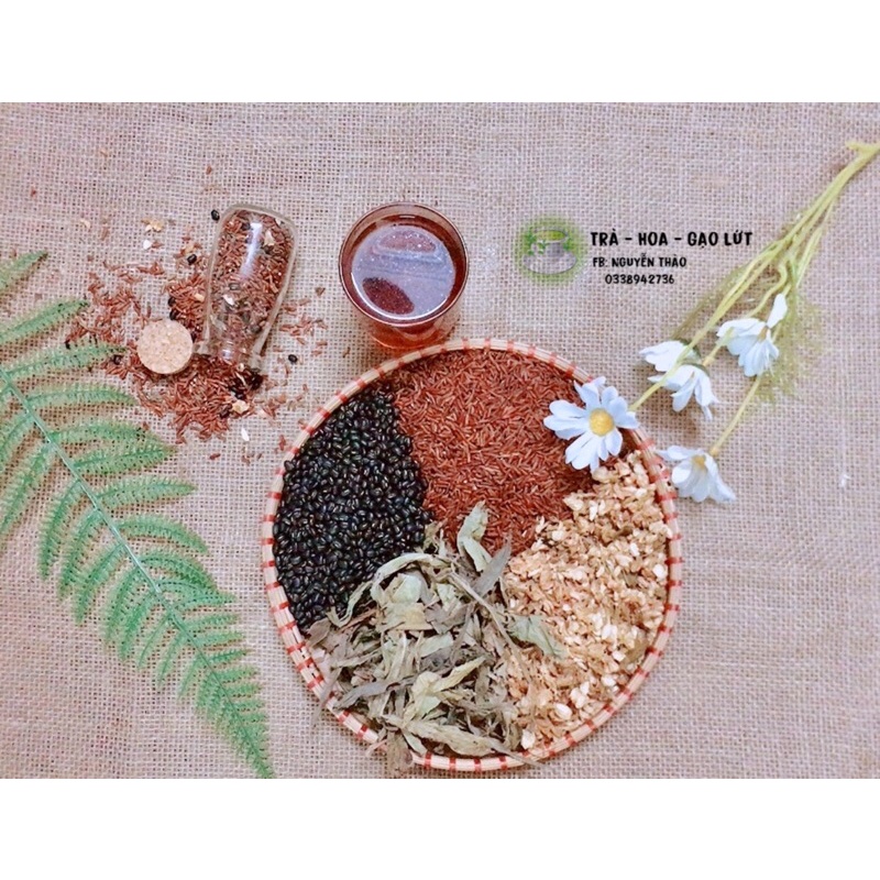TRÀ HOA GẠO LỨT RANG TAY (DETOX GIẢM CÂN TỰ NHIÊN - LỢI SỮA) - 1KG