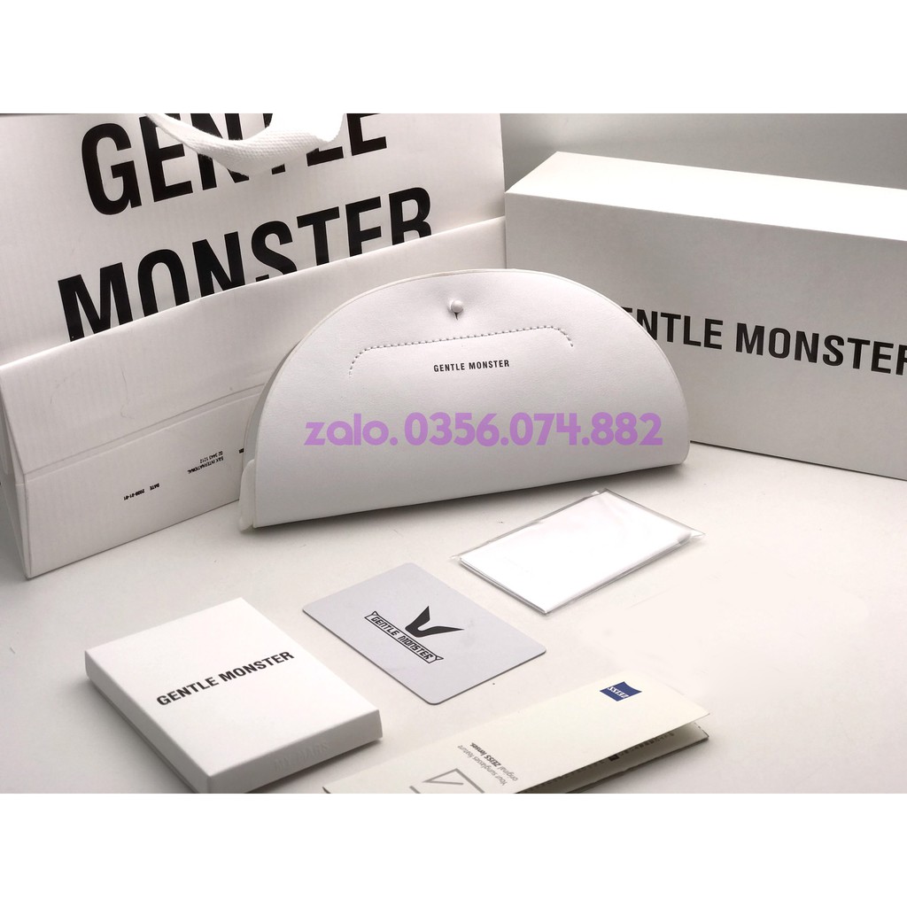 Hộp đựng kính thương hiệu Gentle Monster  trắng
