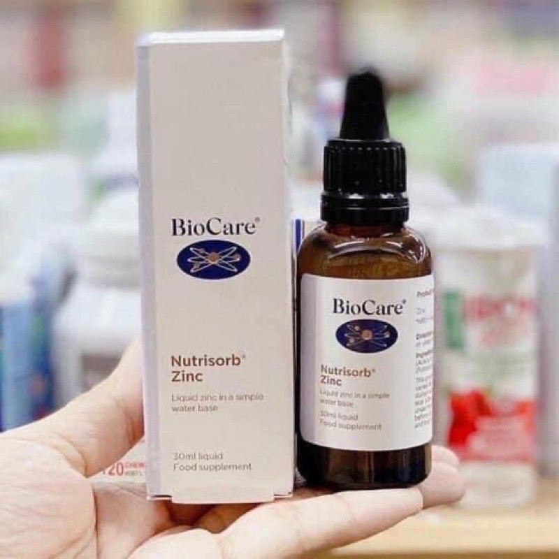 Kẽm nước BioCare nội địa Uk 30ml
