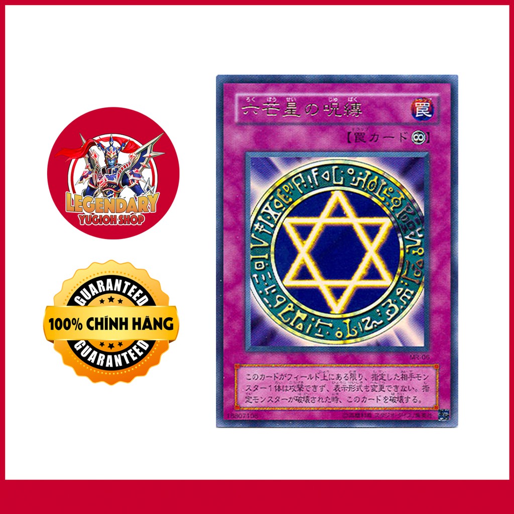 [Bản Tiếng Nhật Only][Thẻ Bài Yugioh Chính Hãng] Spellbinding Circle Thần Chú Lục Vong Tinh