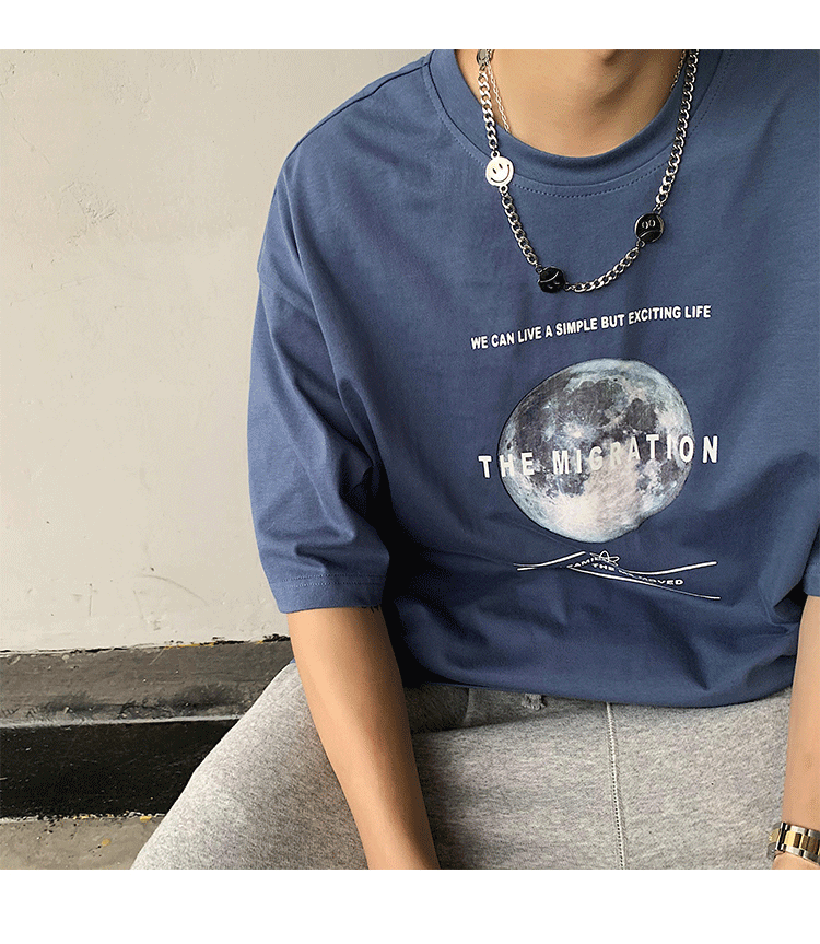 Áo Thun Tay Ngắn Thời Trang Dành Cho Nam (Màu Tùy Chọn)