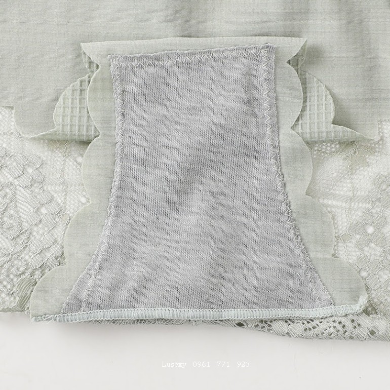 Quần lót nữ cao cấp phối ren xinh xắn - Quần lót nữ dễ thương màu hồng tím xanh da đen