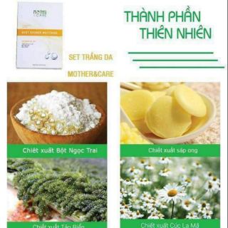 Sét tắm trắng Motherandcare