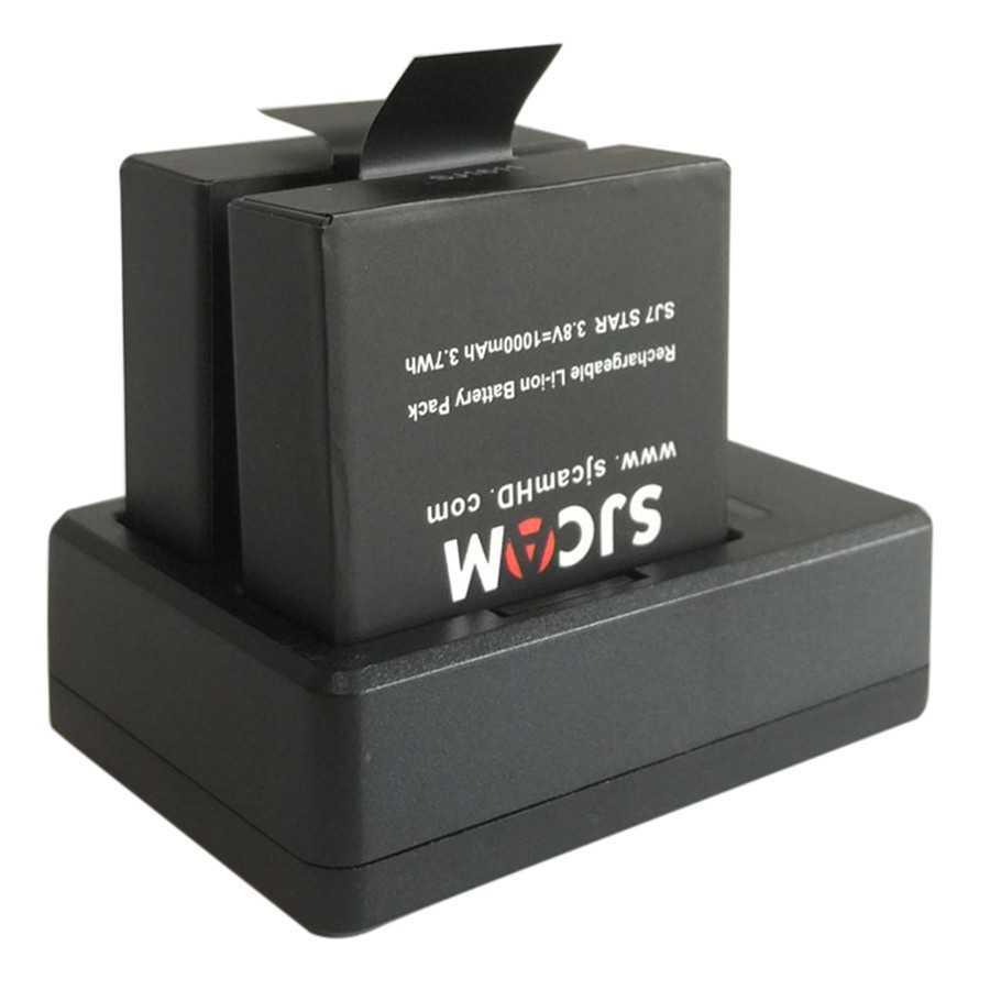 Siêu Hot HOT  dock sạc đôi cho camera hành trình sjcam sj8 Pro, sj8 plus, sj8 air, Cực chất.