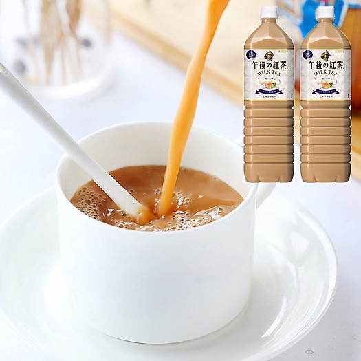 Trà sữa KIRIN Nhật Bản vị truyền thống ngọt thanh tốt cho sức khỏe - chai to 1.5 Lít