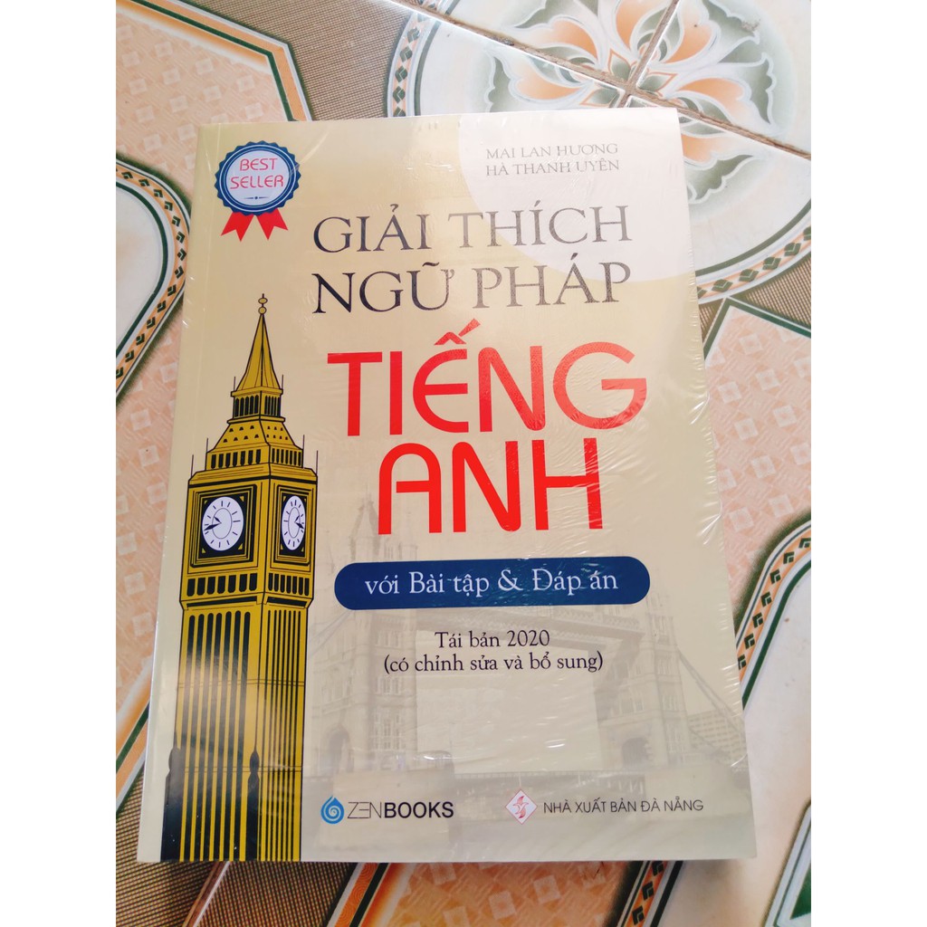 [Mã LIFEMALL99254 giảm 15% đơn 99000] Sách - Giải Thích Ngữ Pháp Tiếng Anh ( Bài Tập & Đáp Án )