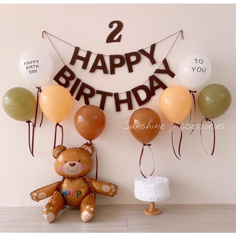 Set Bóng Sinh nhật Hàn Quốc