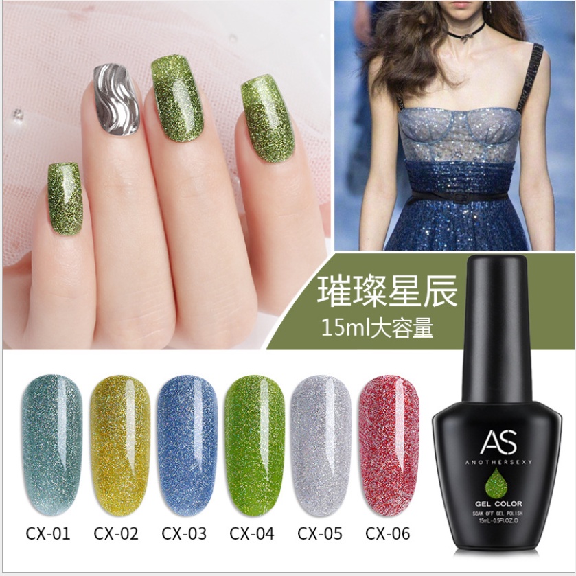 Sơn Gel Kim Tuyến AS Mã CX 15ml Chính Hãng