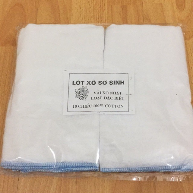 10 lót xô sơ sinh ( sỉ, lẻ)