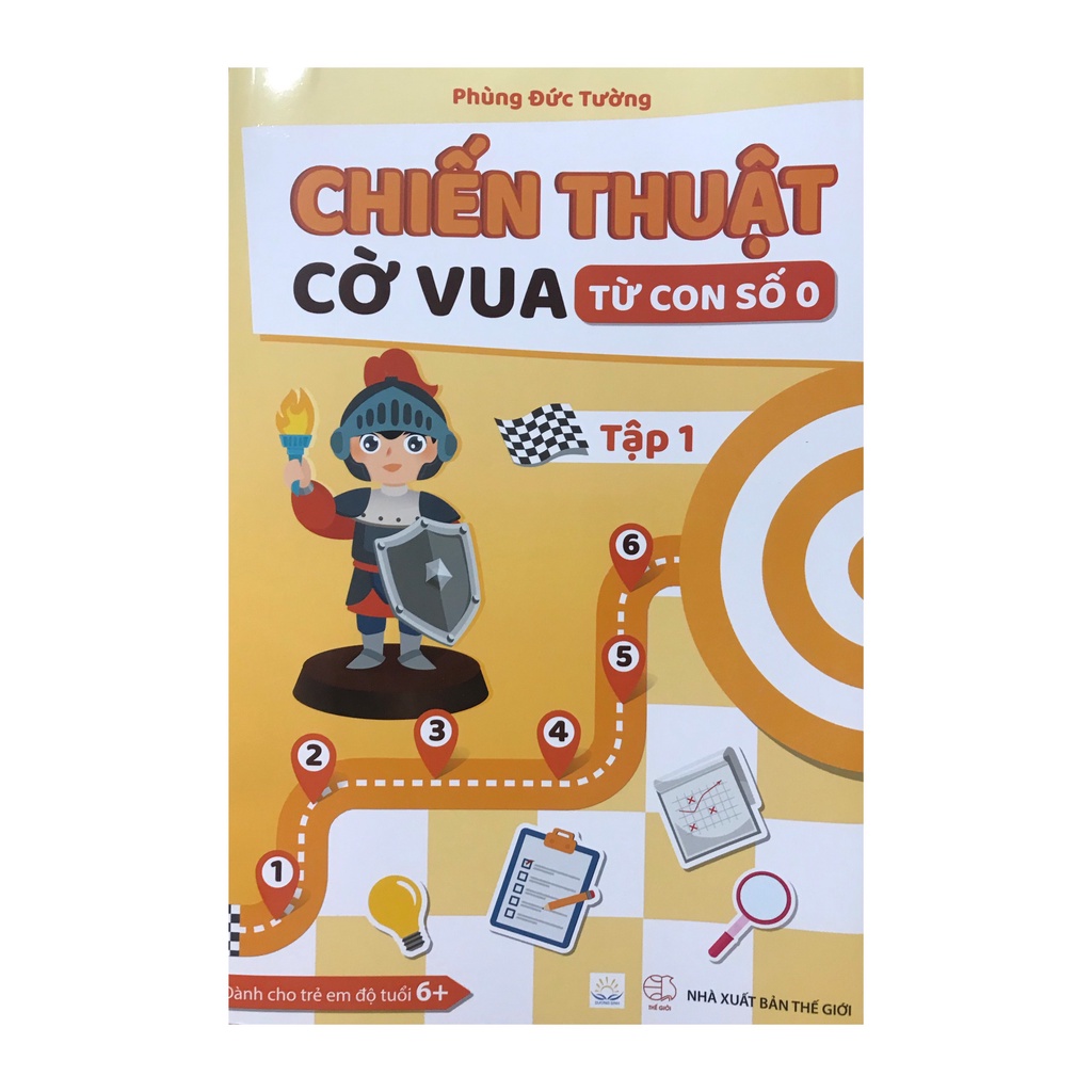 Sách -  Chiến thuật cờ vua từ con số 0 tập 1