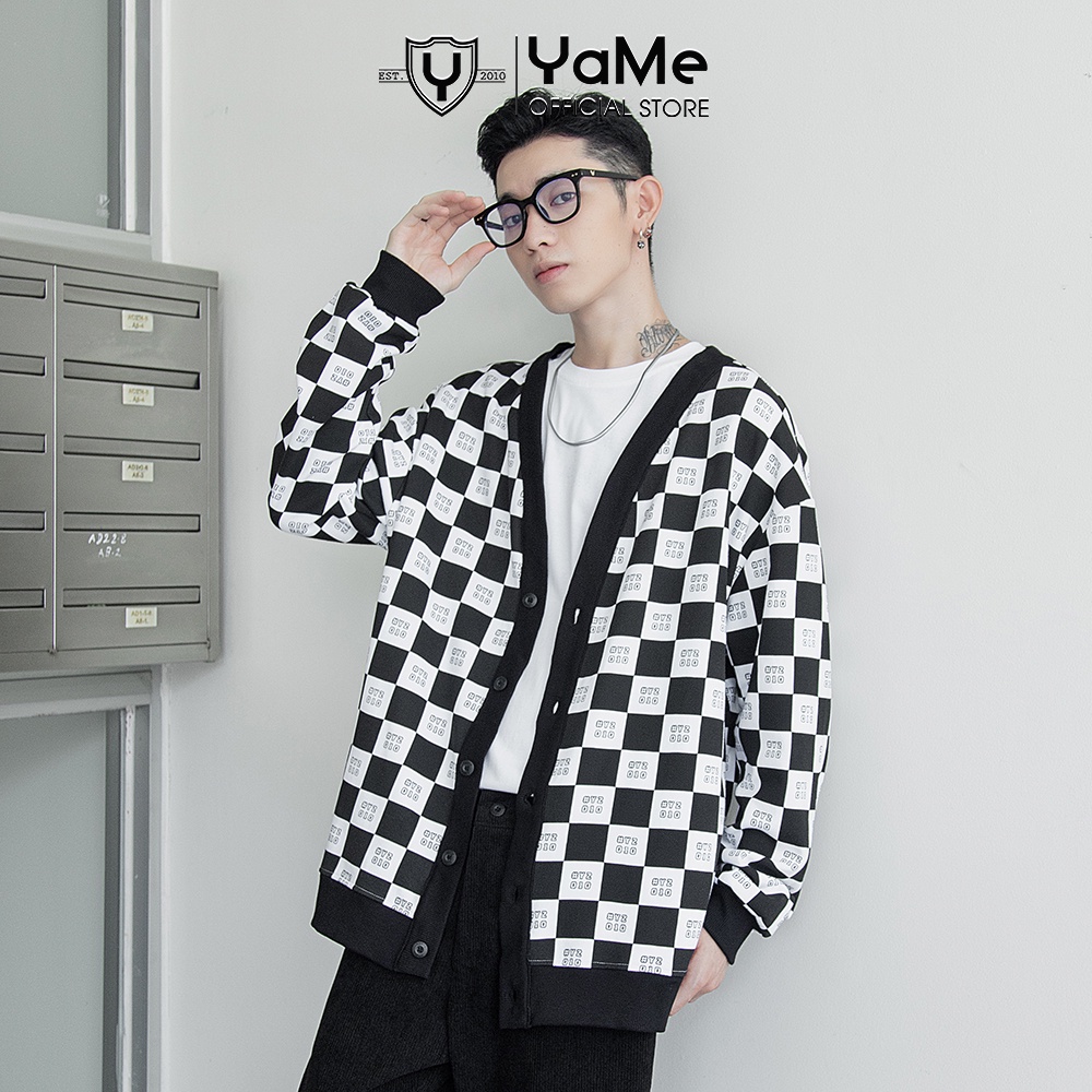 Áo Khoác Cardigan Nam Nữ Thương Hiệu Y2010 Ver38 21124 |YaMe|