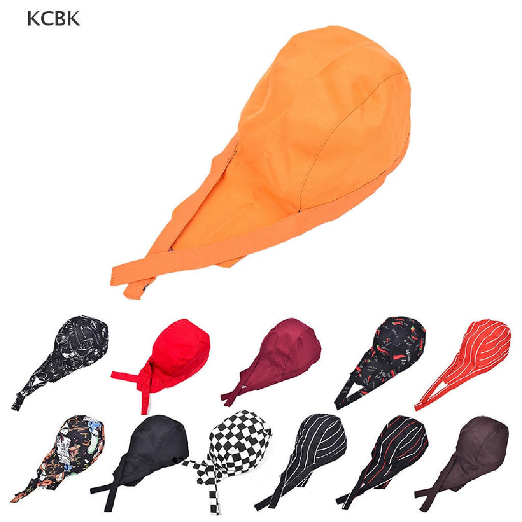 KC Colourfull Pirates Chef Cap Skull Cap Professional Catering Various Chef Hat, BK