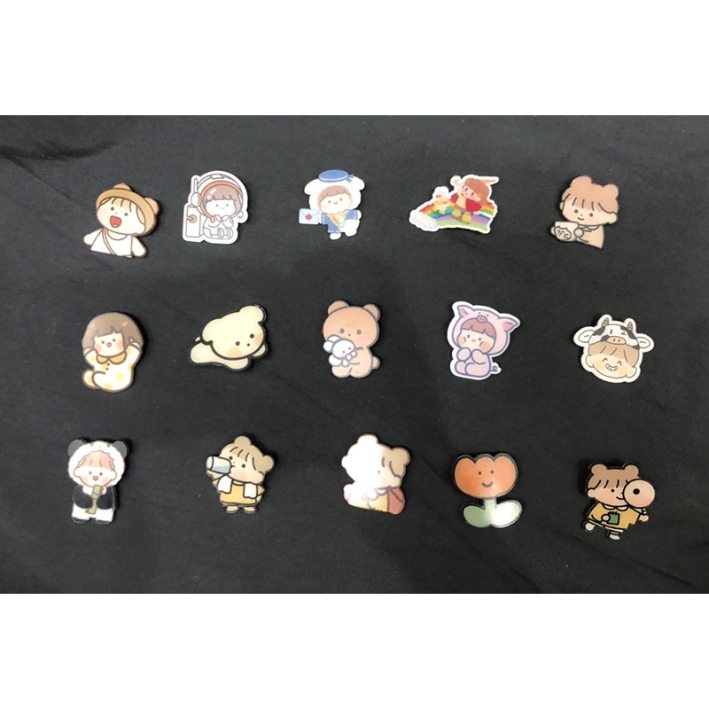 Huy hiệu cài túi áo, túi ulzzang