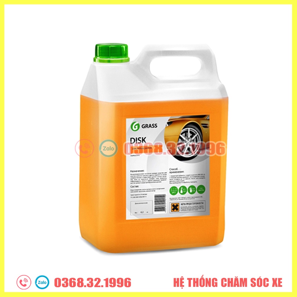 Dung dịch làm sạch la zăng Disk Cleaner 5 lít