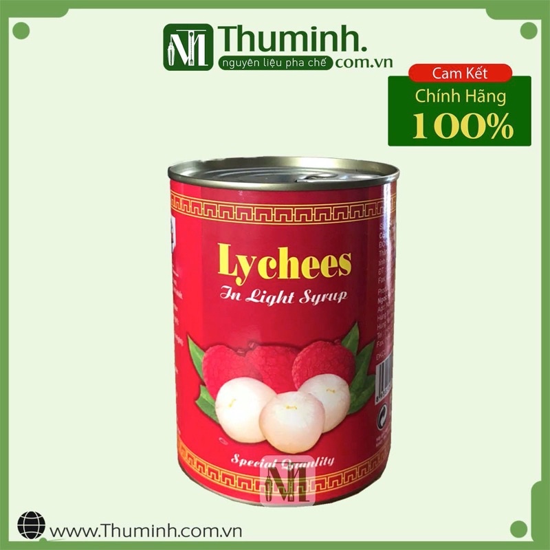 Vải Ngâm Nước Đường Ngọc Hà- 565g