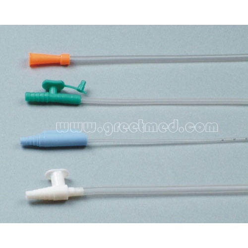 Dây hút đàm, dây hút nhớt Greetmed size 8, 10, 12, 14, 16, 18. SUCTION CATHETER.