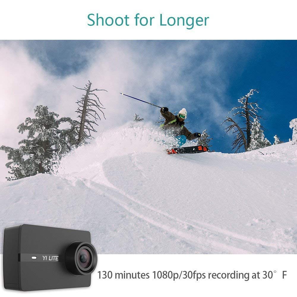 Camera hành động YI Action Cam YI Lite 4K - Phiên bản USA, quốc tế