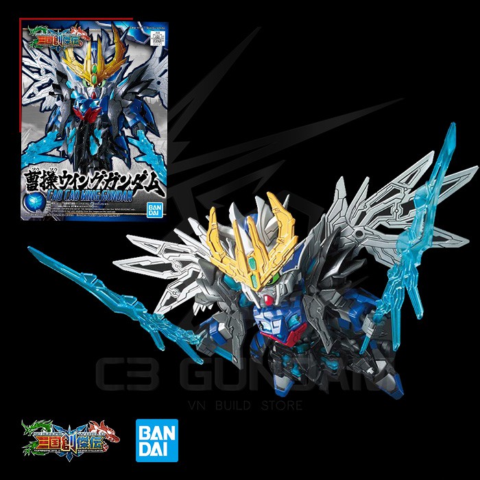 MÔ HÌNH GUNDAM BANDAI SD TAM QUỐC SANGOKU SOKETSUDEN CAO CAO WING GUNDAM - TÀO THÁO SDSS CAOCAO