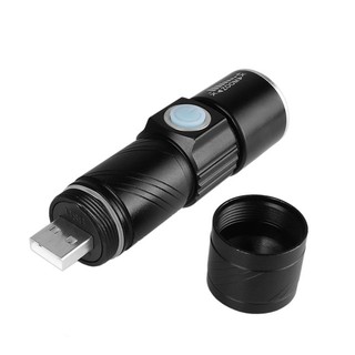 Đèn pin led sạc usb siêu sáng, nhỏ gọn