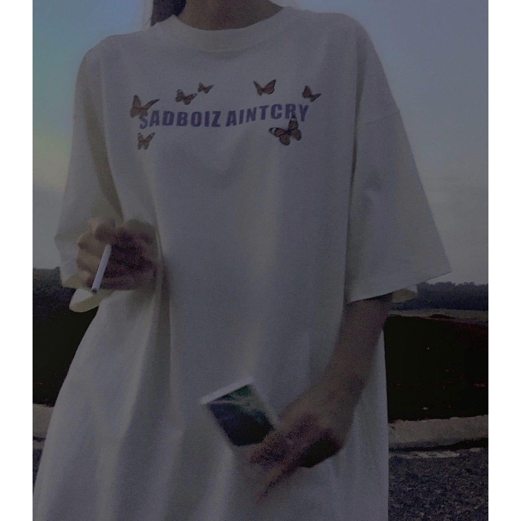 Áo thun sad boiz dreamy butterfly tee áo thun sadboiz bướm nam nữ full KUN SHOP