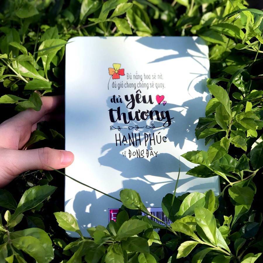 Sổ Tay/ Notebook: Phong Cách Sống – Không Mưa Sao Có Cầu Vồng (Bìa Cứng)