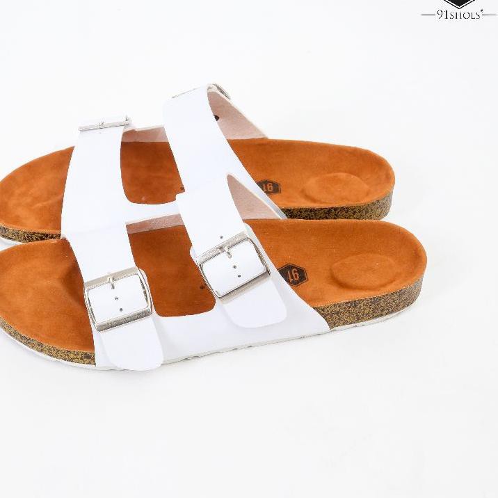 Giày Sandal Da Quai Ngang Size Lớn 5.5-2 Cho Nam Nữ