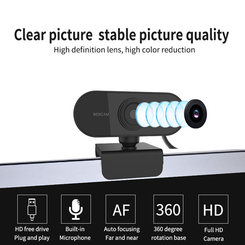 Webcam Dtws Full Hd 1080p Cho Máy Tính | BigBuy360 - bigbuy360.vn