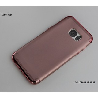 Ốp 3 mảnh viền nhựa dẻo Sam Sung S7 Edge