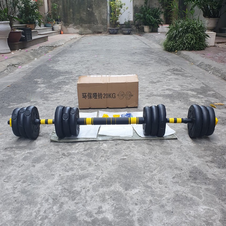 NEW 2022 TẠ TAY 2 IN 1 KẾT HỢP TẠ ĐẨY  LOẠI 20KG