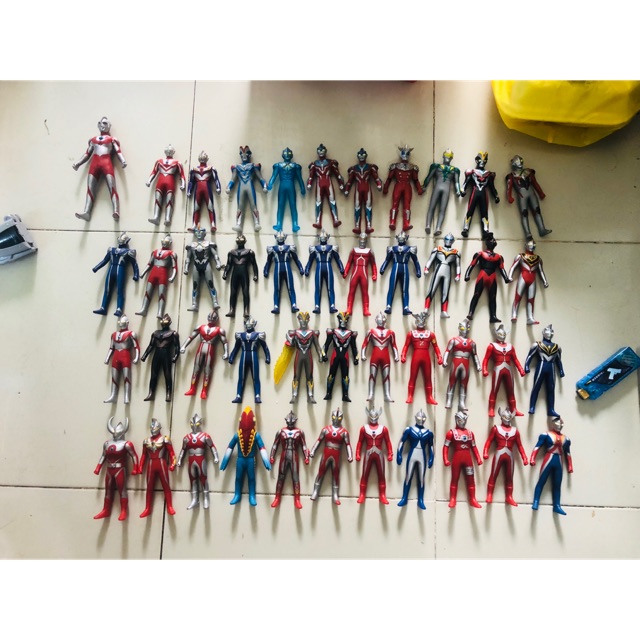 Sofubi Sparkdoll Ultraman Scan bằng nhựa dẻo của Bandai Nhật