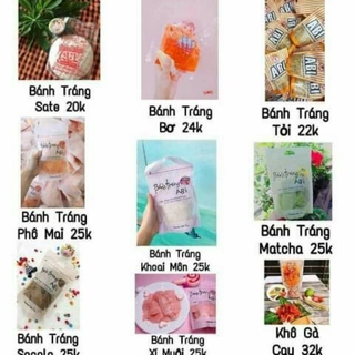 Combo bánh tráng