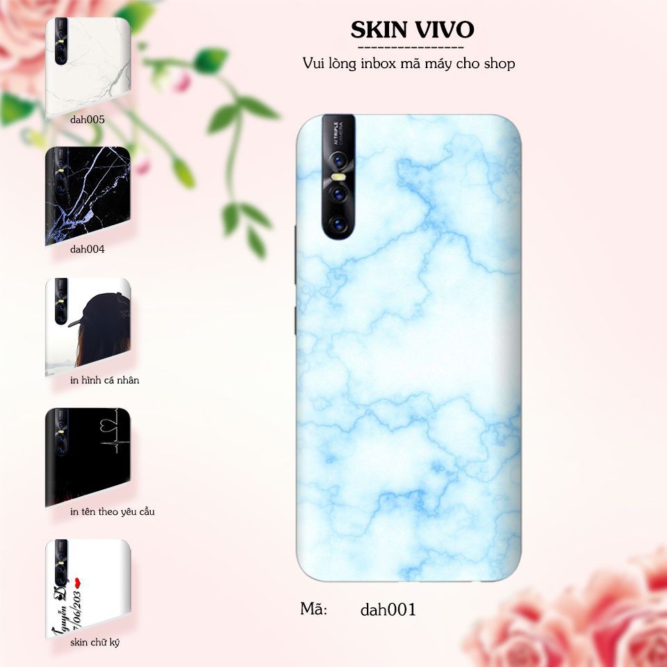 [SIÊU GIẢM GIÁ] Skin dán cho các dòng điện thoại Vivo V9 - V9 youth - Y69 in hình vân đá cực đẹp