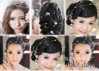 Dây ngọc tết tóc