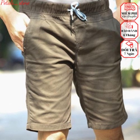 Big Sale Quần Short HQ1 Nam⚡Cao Cấp⚡ Chất Kaki  Co Giản Mềm Mịn Màu Trẻ Trung Phong Cách Hàn Quốc - Petals_store
