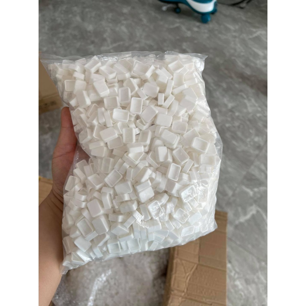 Pan chiết màu,hộp đựng màu chiết 0.5ml pan dẹt set 1000 chiếc